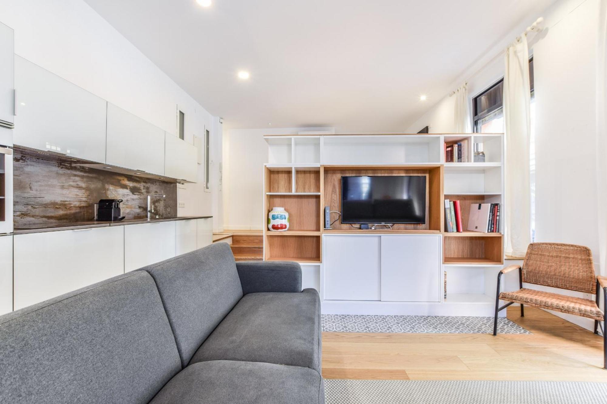 马德里Loft Reformado En La Plaza De Ventas公寓 外观 照片
