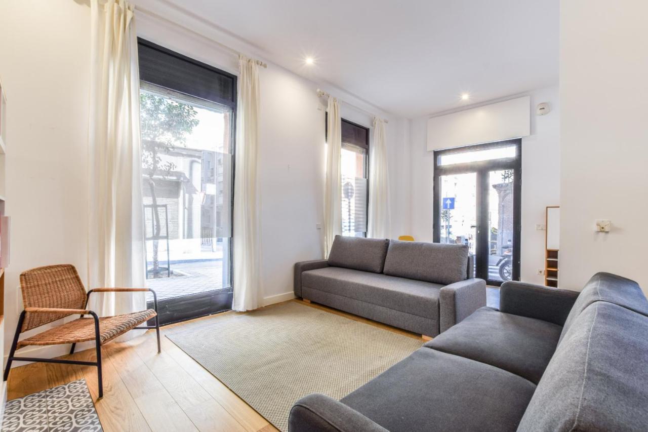马德里Loft Reformado En La Plaza De Ventas公寓 外观 照片